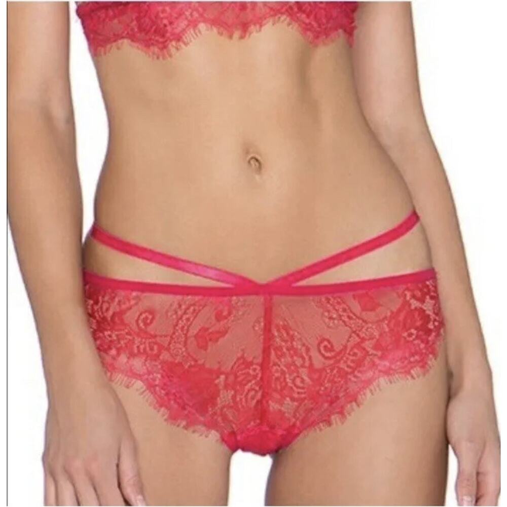 Stylestalker Safia Brief Lace Underwear Rose Size XS NWT